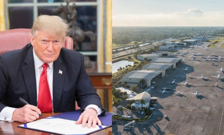 Trump-Florida-Airport
